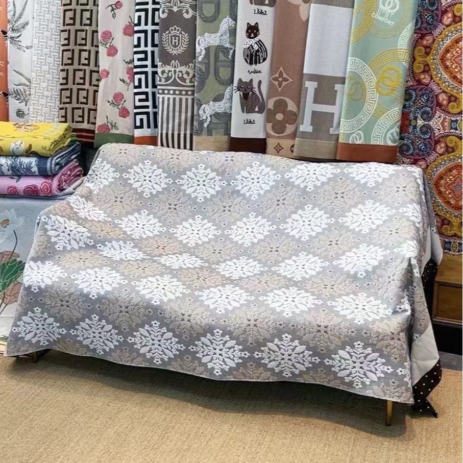 Thumbnail: Thick Six-Layer Cotton Towel Blanket for Summer