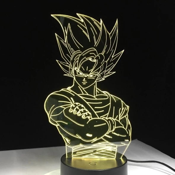 Thumbnail: Sonic Monkey Colorful Night Light - Dragon Ball Design
