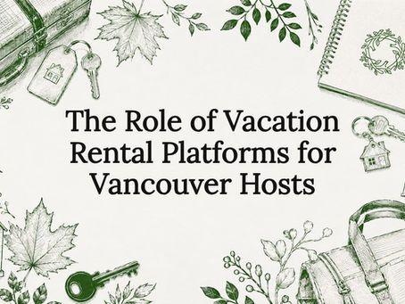 Decorative title card illustration with travel objects