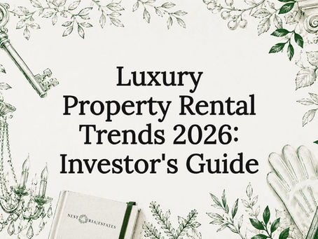 Decorative luxury title card illustration