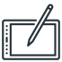 Icon_graphics,-graphics-tablet,-tablet.p