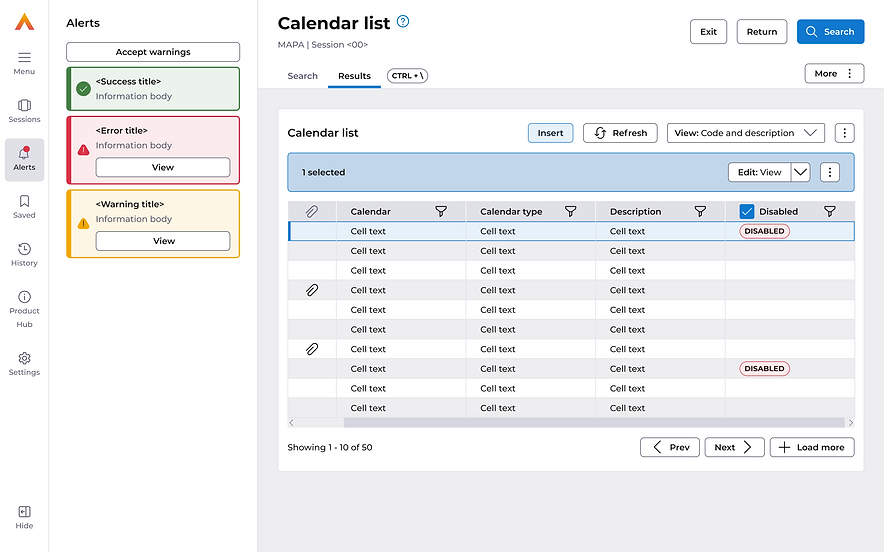 End Design MAPA - Calendar list_Results.png