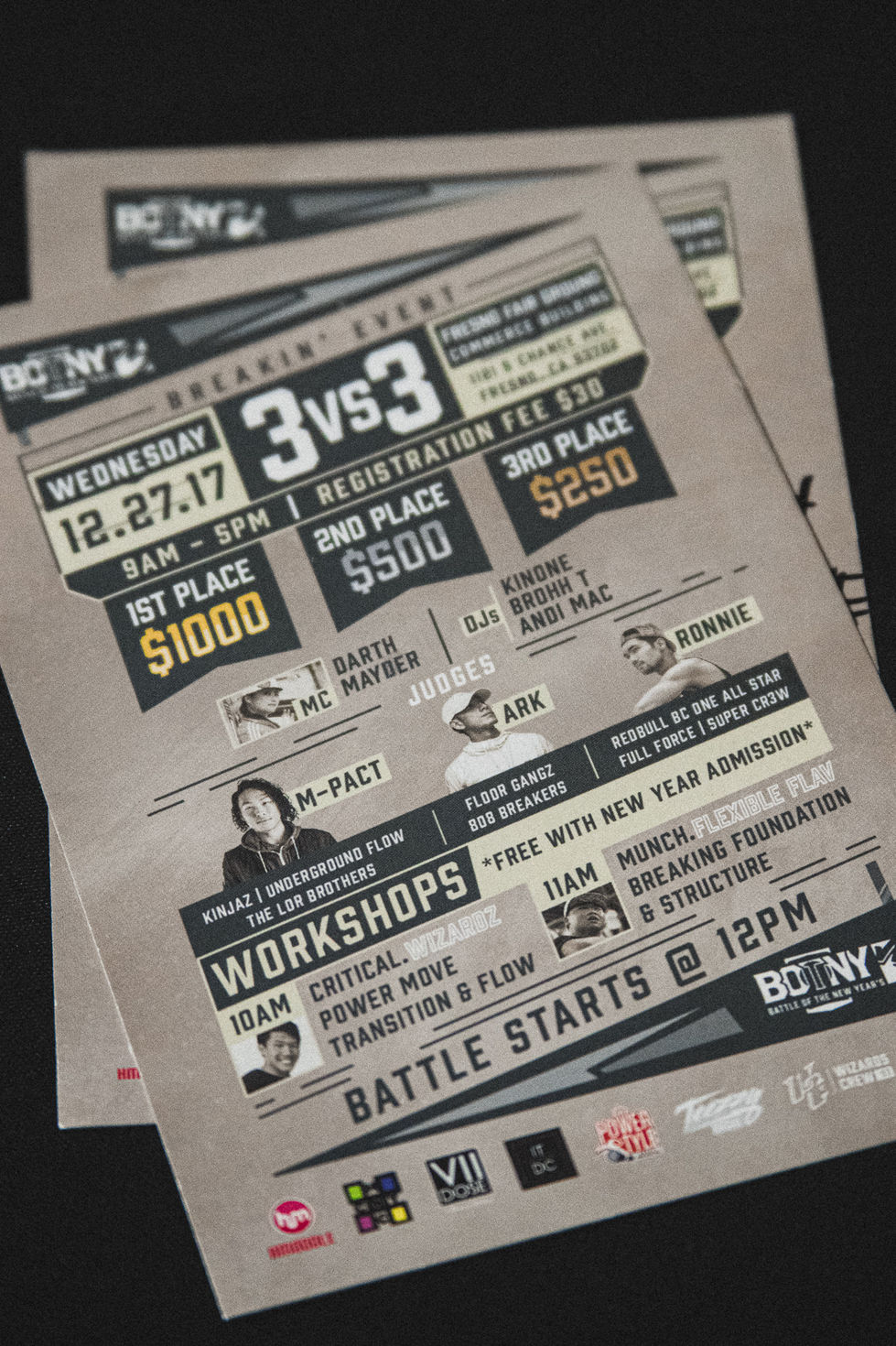Battle of the New Year's Flyer