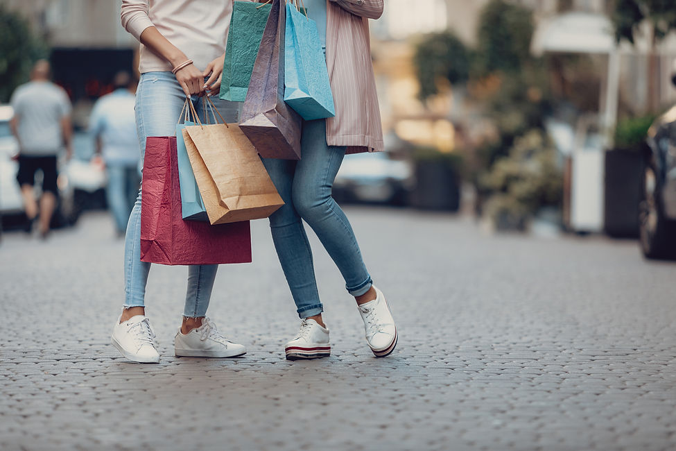 Customers in Branded Retail Shopping Environment