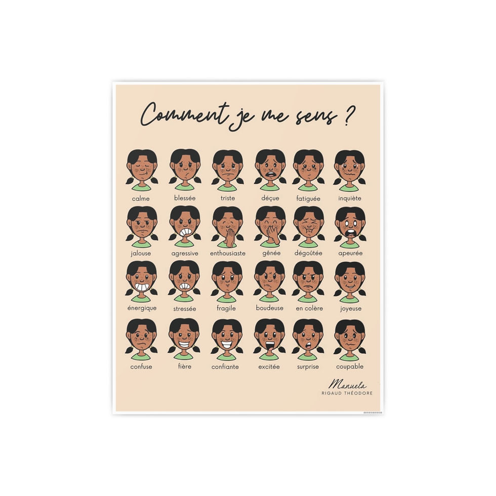 Miniature : Affiche Rosa - Comment je me sens ?