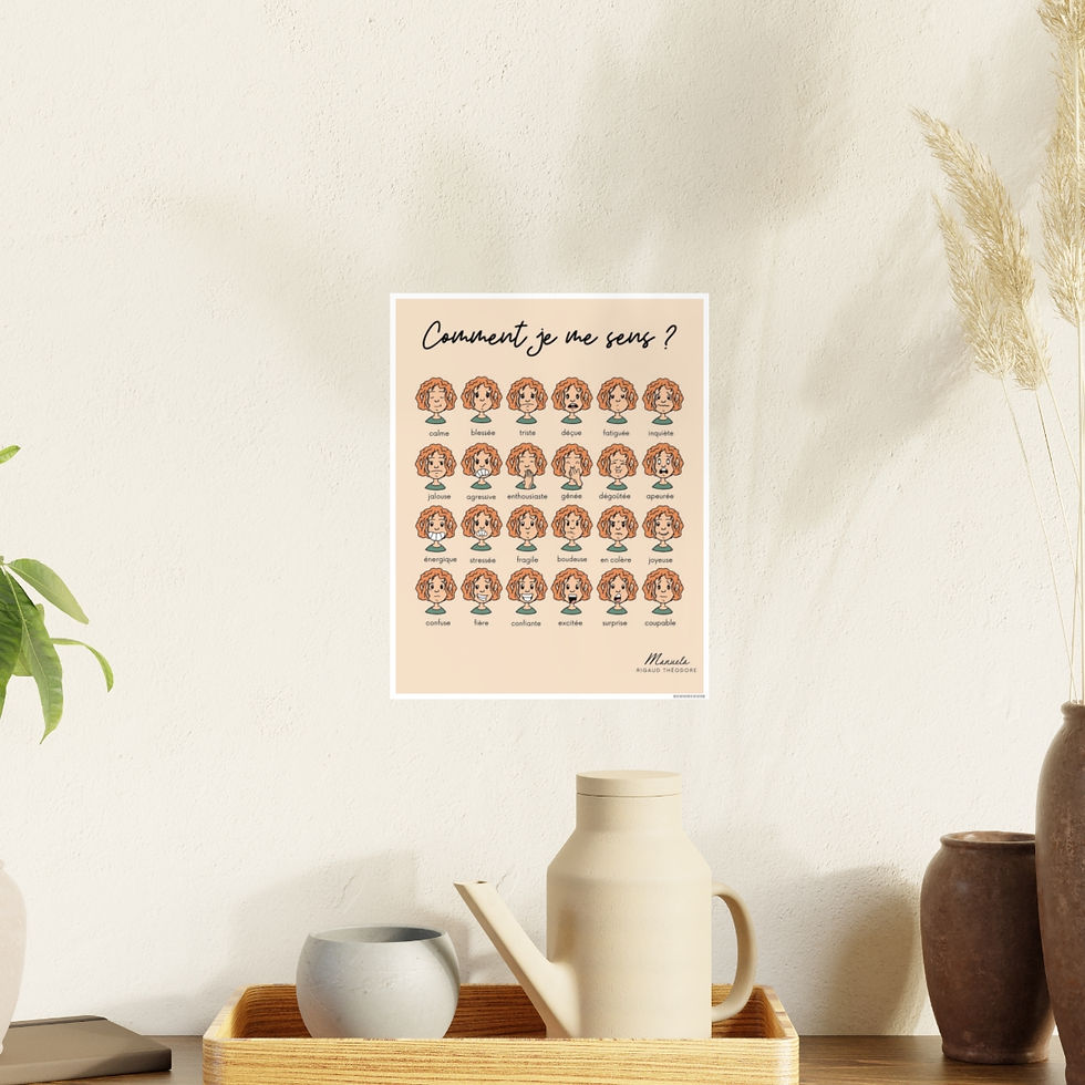 Miniature : Affiche Lucile - Comment je me sens ?