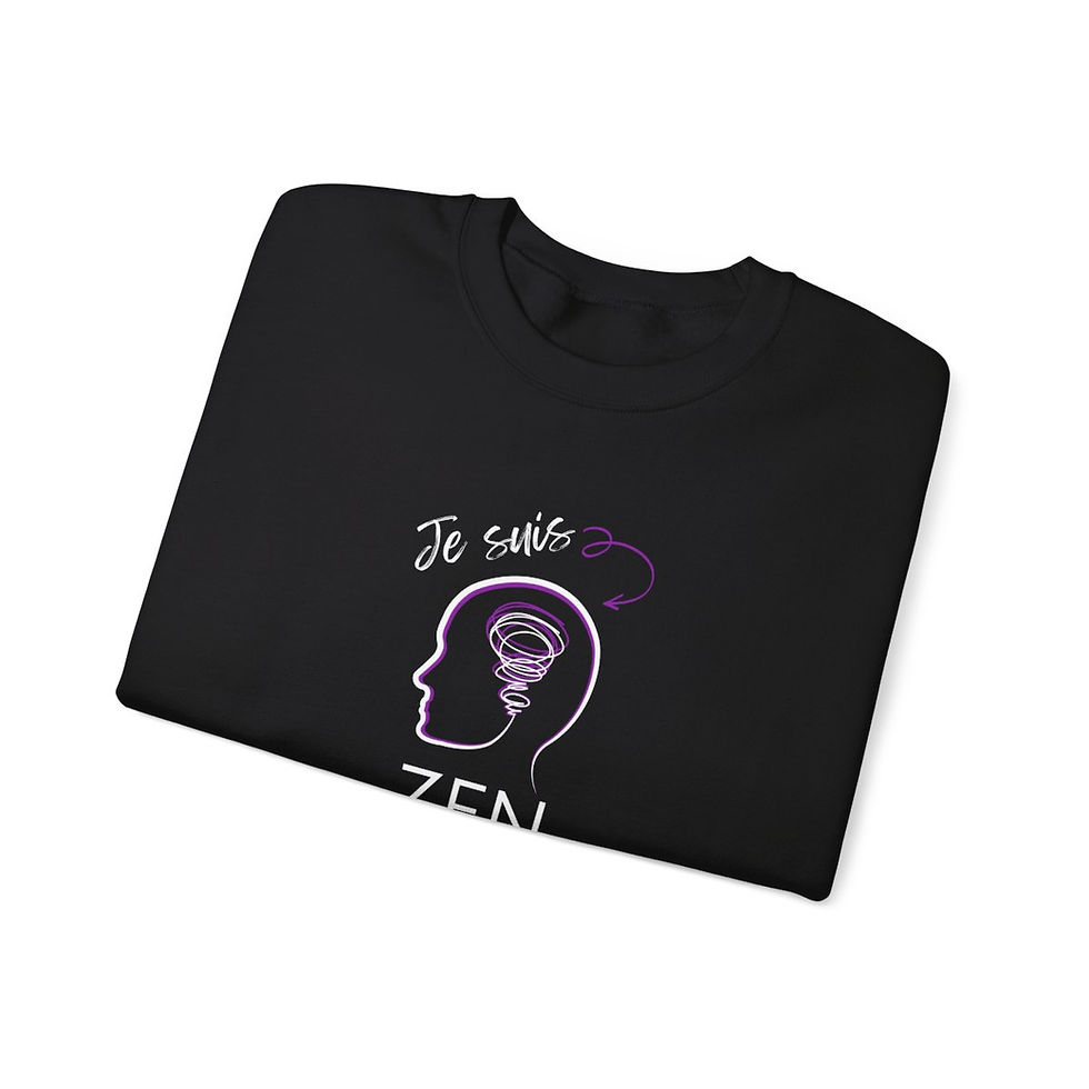 Miniature : Sweat-shirt ras-du-cou unisex