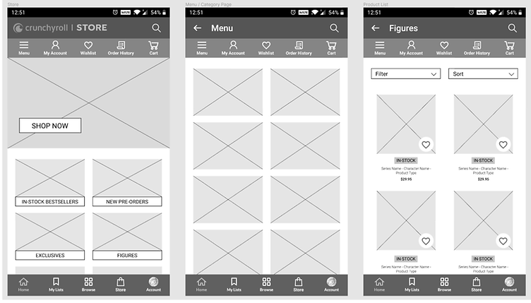 Crunchyroll - Mid-Fi Wireframes.png