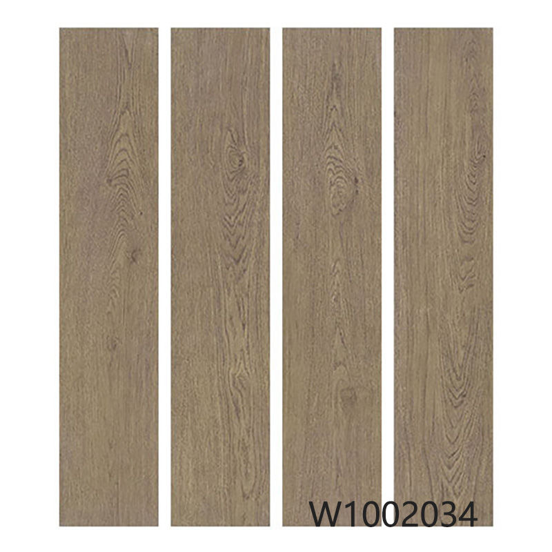 縮圖：中國佛山磁磚 FOSHAN Tiles W1002034 木紋磚 Wood Grain Brick 地磚 啞光 20×100cm
