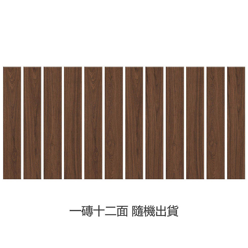 縮圖：中國佛山磁磚 FOSHAN Tiles W1202016 木紋磚 Wood Grain Brick 地磚 啞光 20×120cm