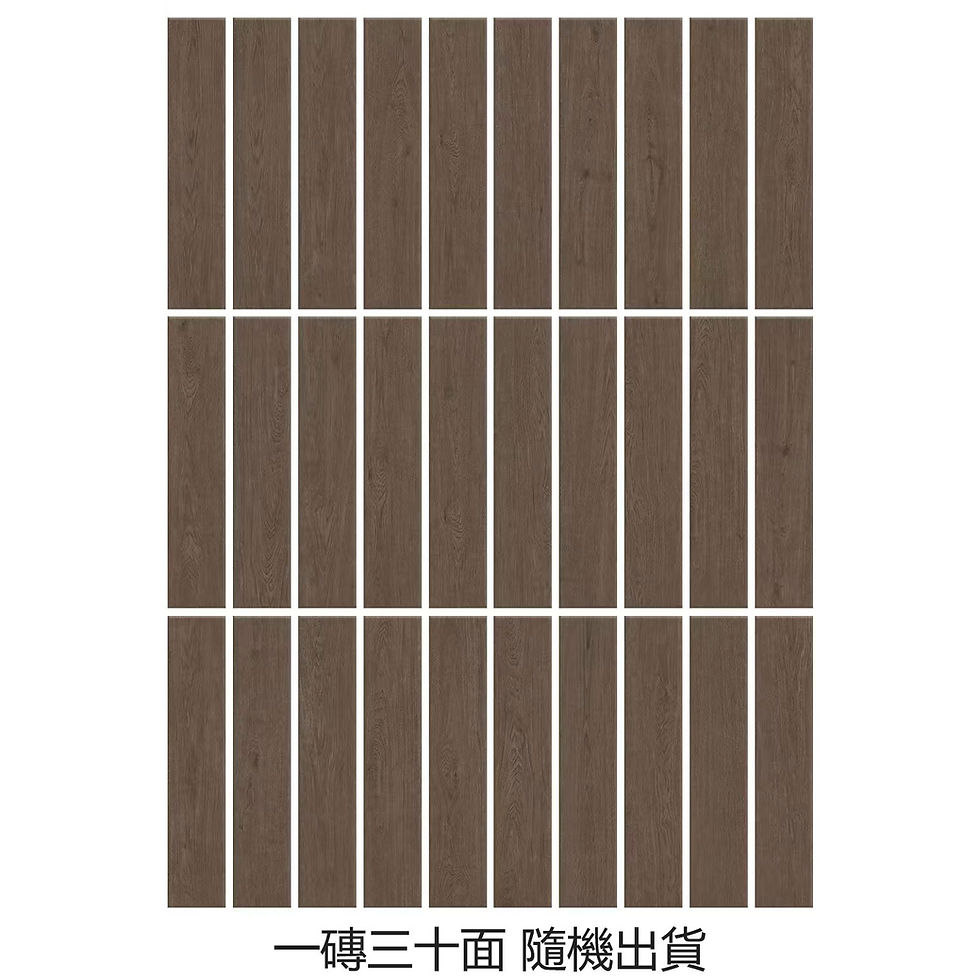 縮圖：中國佛山磁磚 FOSHAN Tiles W1002036 木紋磚 Wood Grain Brick 地磚 啞光 20×100cm