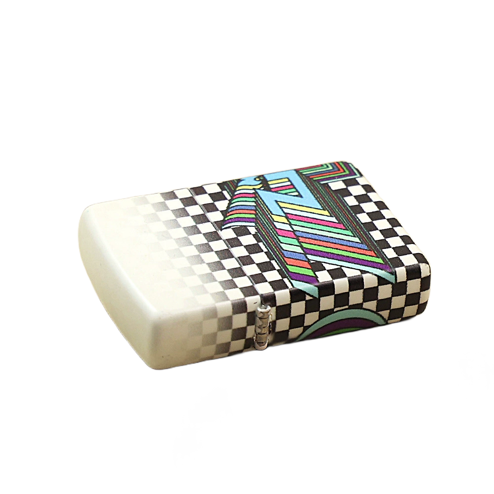 縮圖：ZIPPO ライター48504五面カラー印刷幾何学背景Zマーク