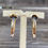 Thumbnail: Solid Vintage 14k Yellow Gold Flower Like Artisan Hoop Earrings