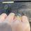 Thumbnail: Solid 14k Yellow Gold Amethyst Topaz and Peridot Ring