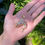 Thumbnail: Vintage Solid 14k Yellow Gold Large Sapphire Fish Charm