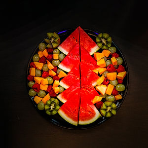 Assiette de fruits