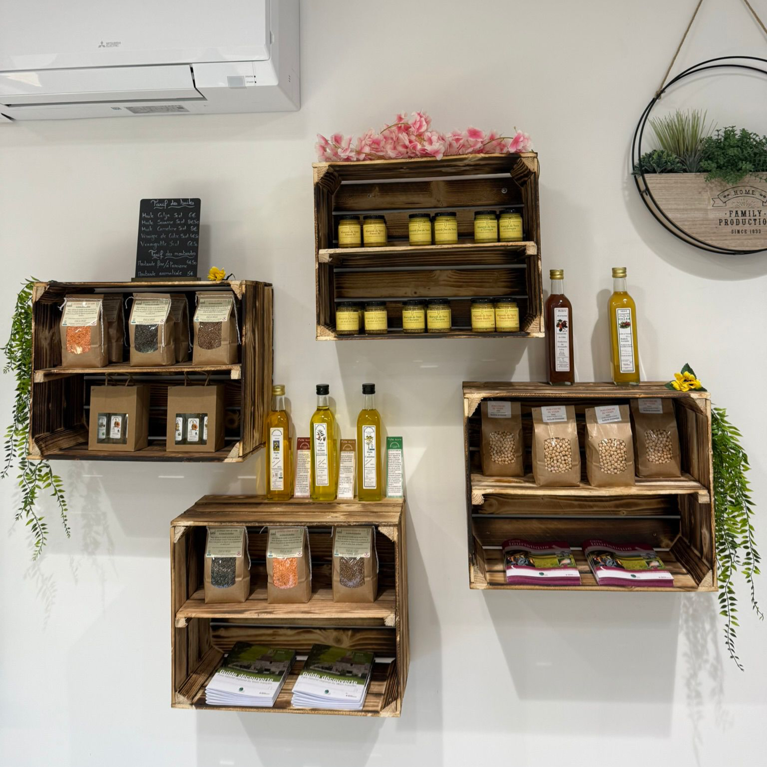 Arranged Food and Objects