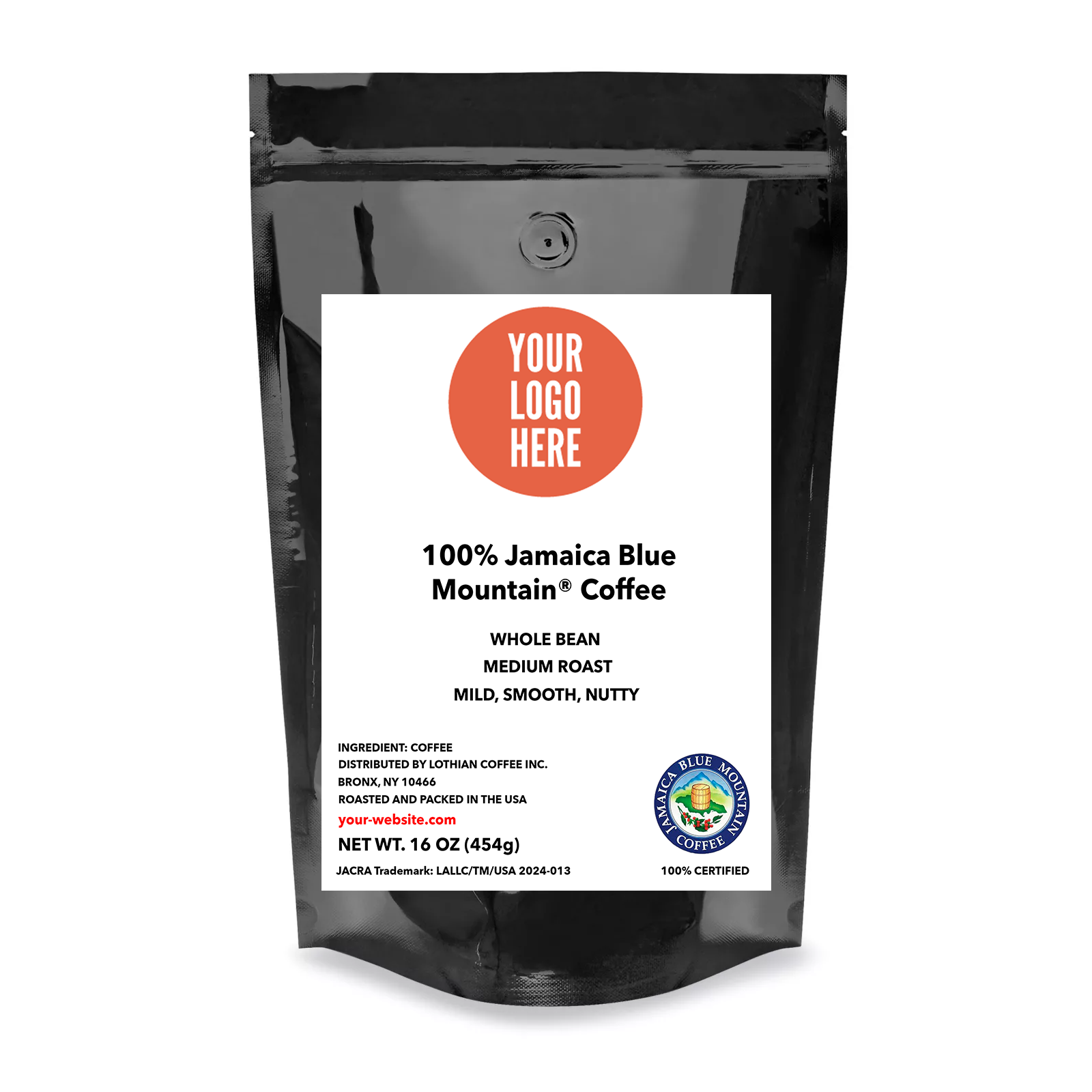 Jamaica Blue Mountain Coffee Private Label