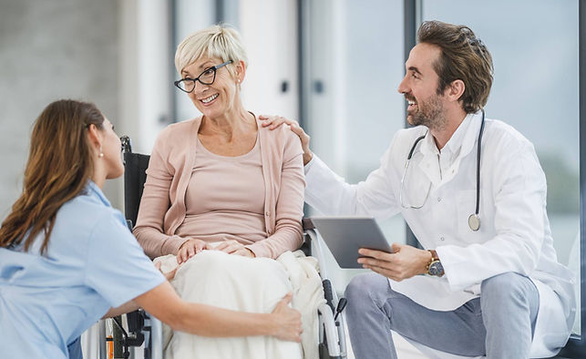 Pick up from hospital or care center