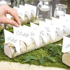 Log Place Card Holder