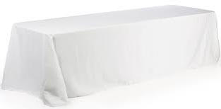 Head Table White Cloths