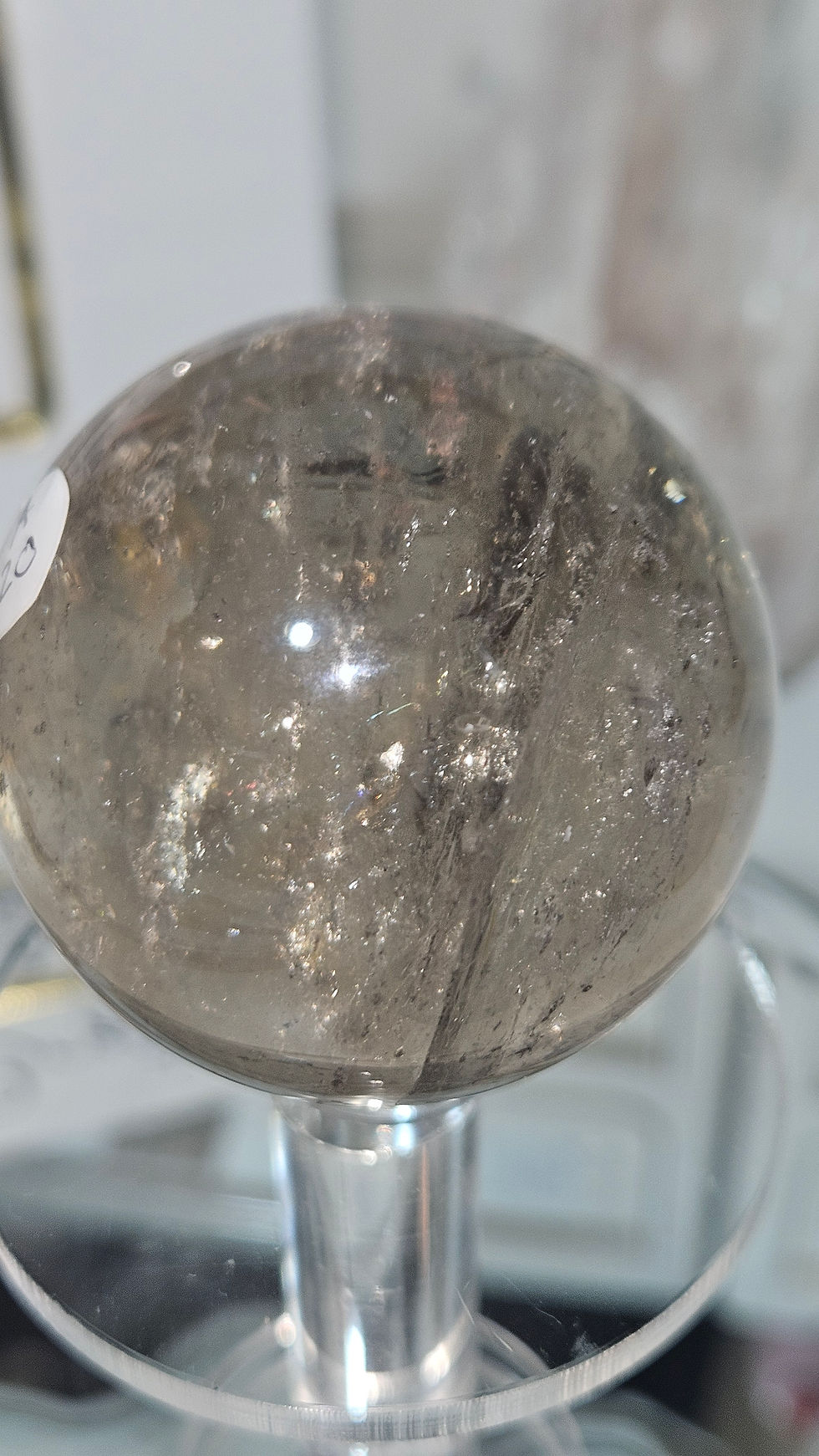 Thumbnail: Superior Quality Smokey Quartz Sphere