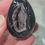 Thumbnail: Gorgeous Druzy Black Agate Egg