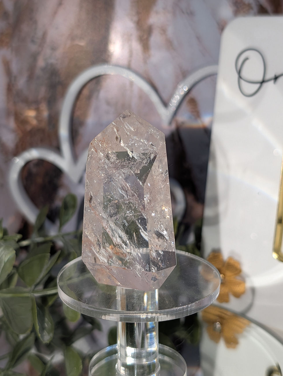 Thumbnail:  Stunning Satyaloka Azeztulite Quartz Tower