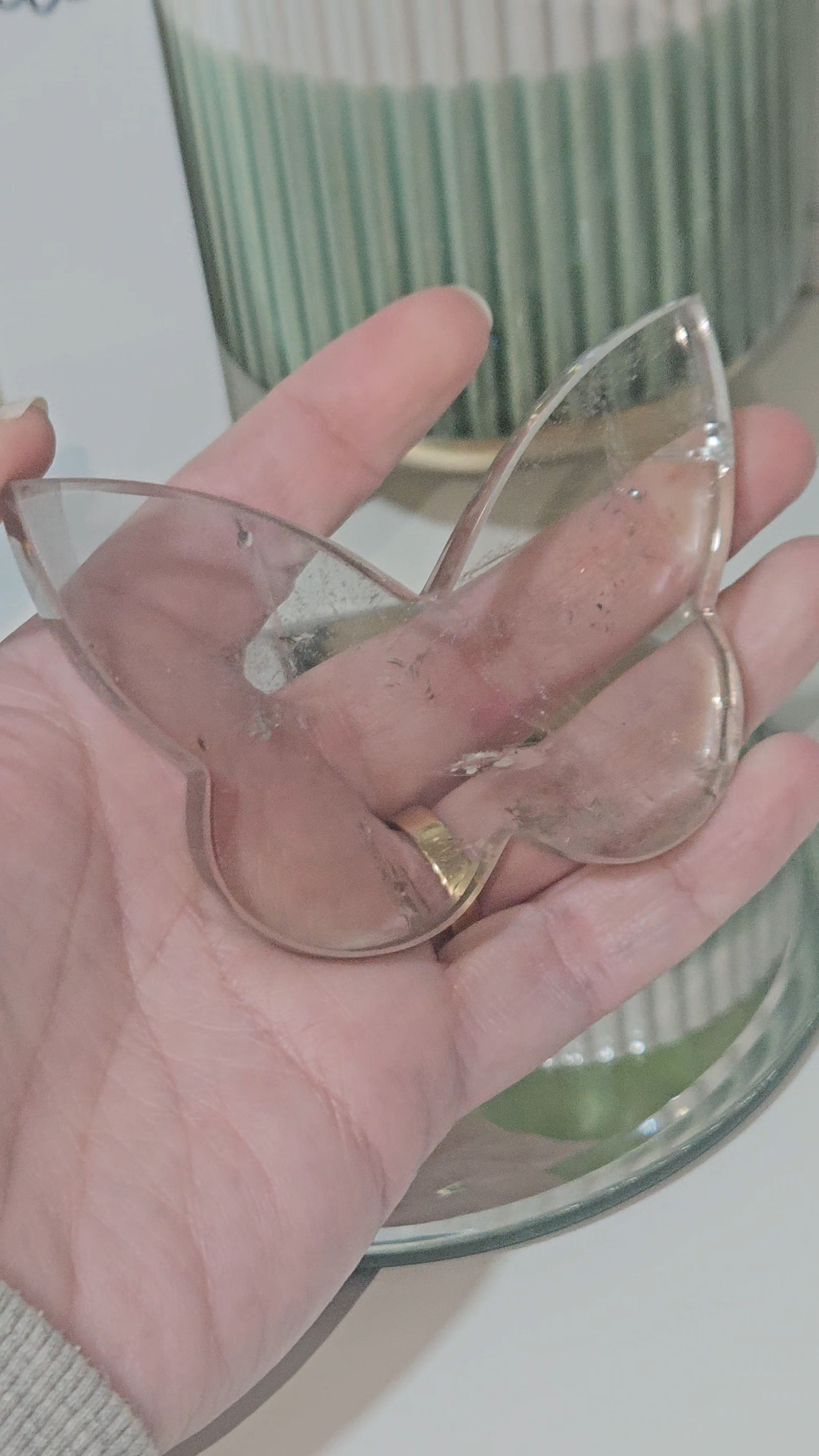 Stunning Superior Quality Smokey Quartz Butterfly 96g