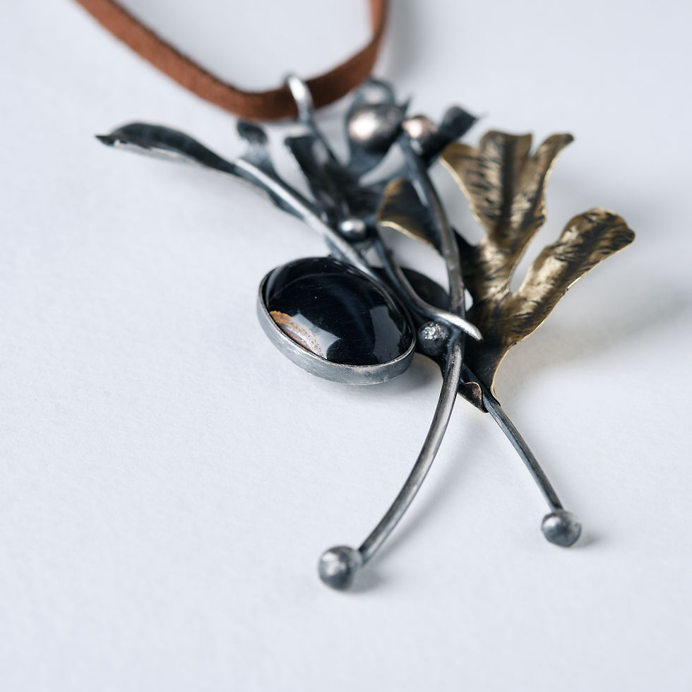 Miniatura: Colar Salsa e Azeitona
