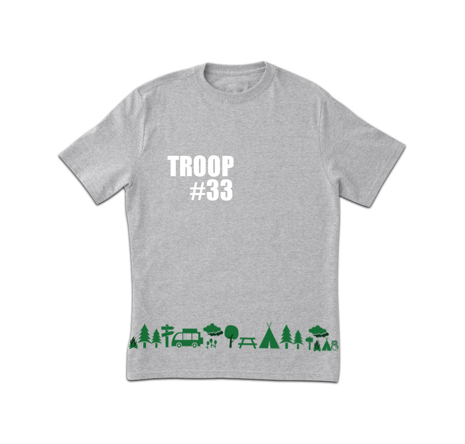 Grey Troop Tshirt