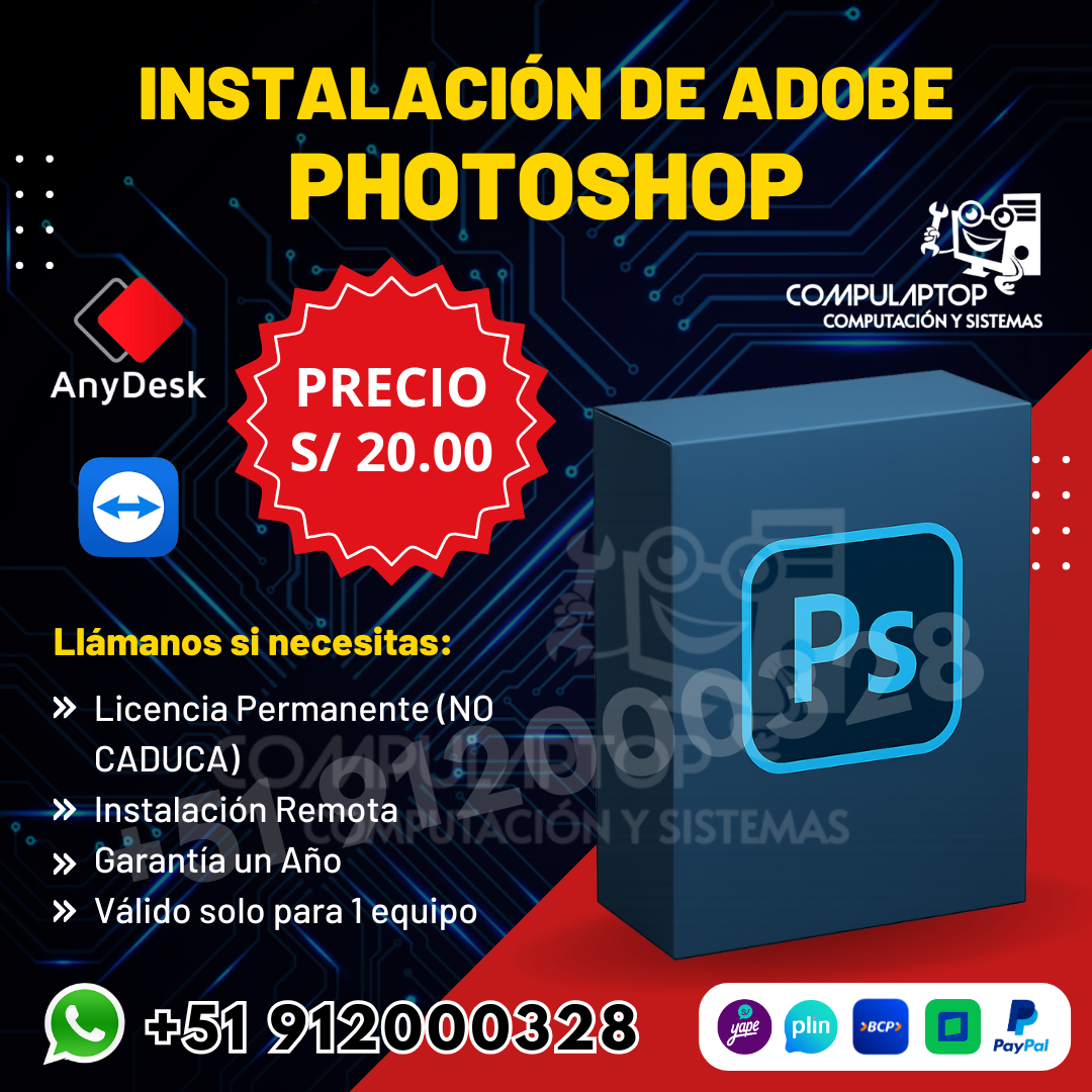 Instalación de Adobe Photoshop