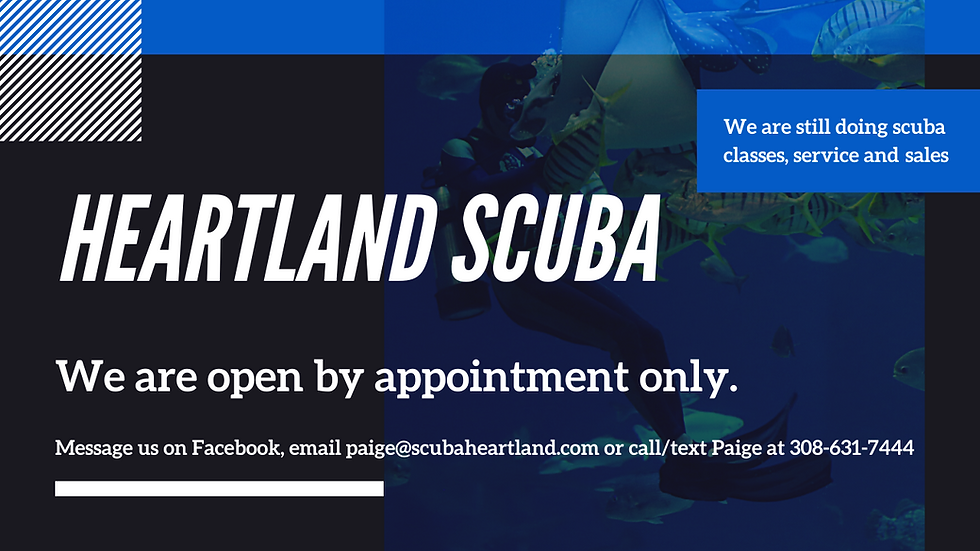 Heartland Scuba, Open by Appointment Only