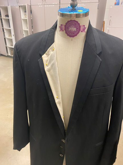 Eddies Jacket Draped Pattern - The Legend Of Georgia McBride