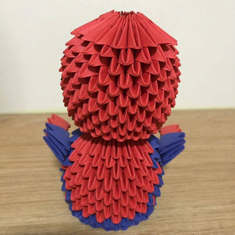 Thumbnail: 3D Origami - Spider-Man 