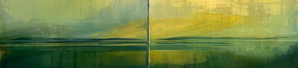Clarity of LIght, Oil on acid washed tin