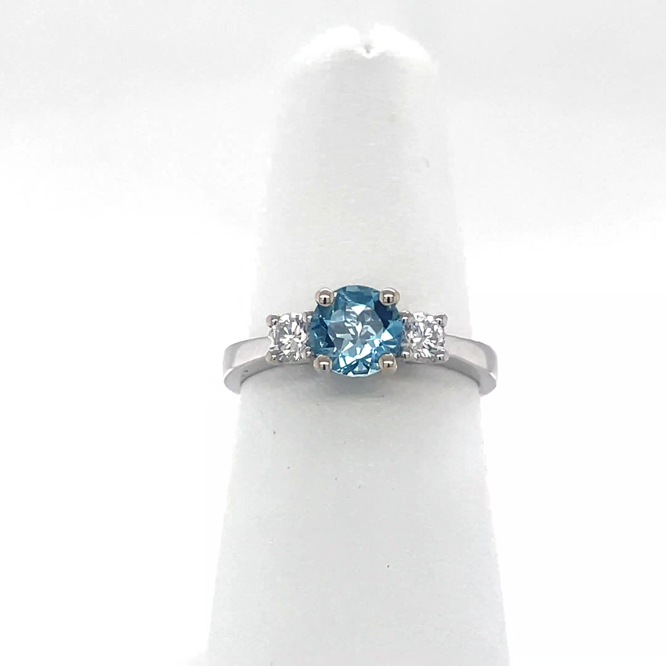Aquamarine Ring