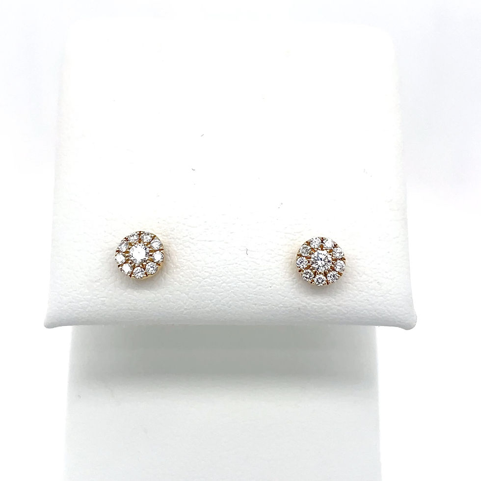 Thumbnail: Diamond Cluster Earrings