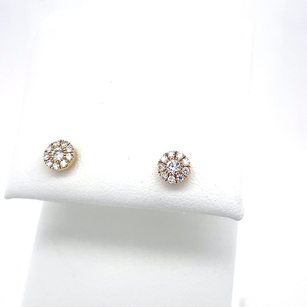 Thumbnail: Diamond Cluster Earrings