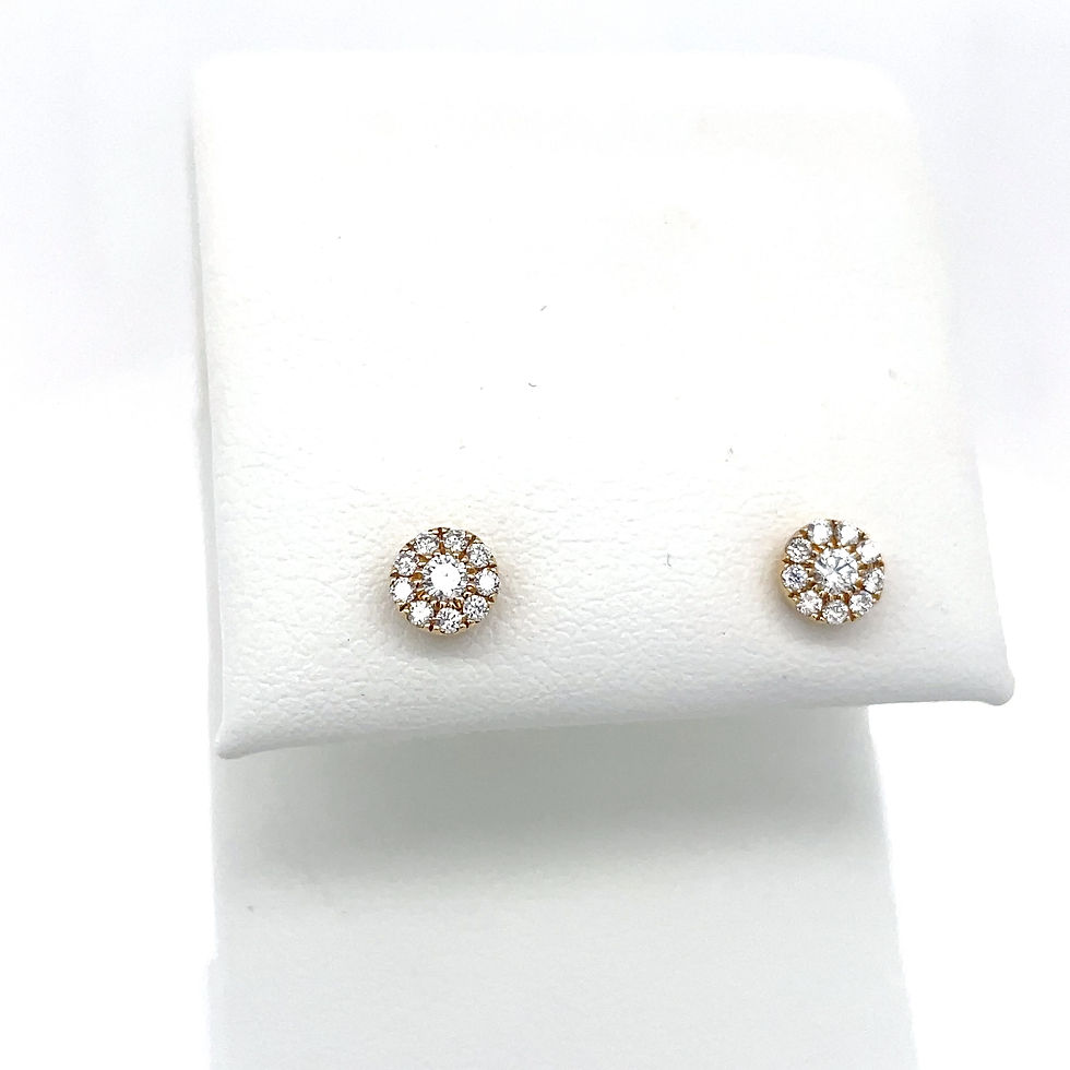 Thumbnail: Diamond Cluster Earrings