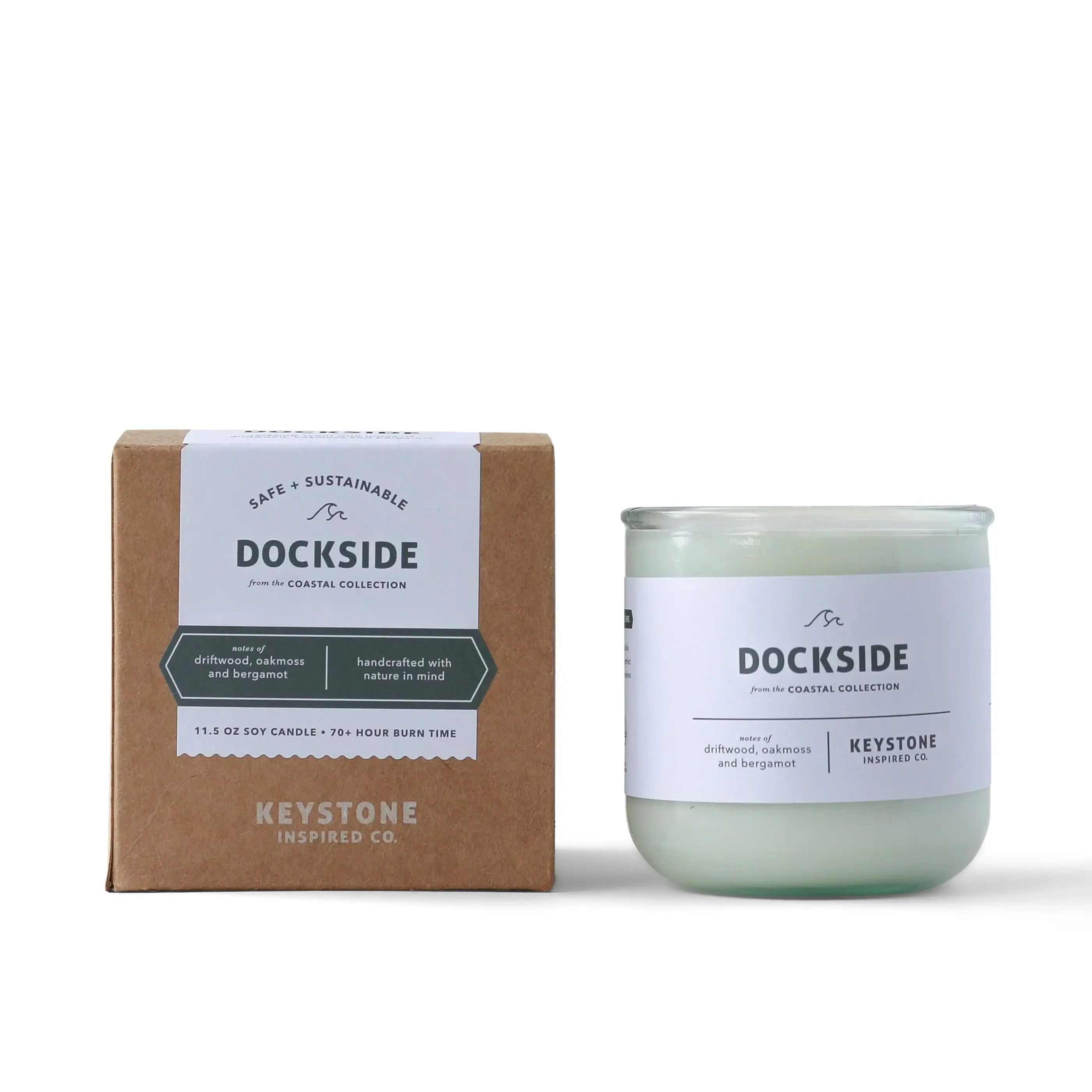 Dockside - Coastal Collection - 11.5 oz eco friendly soy candle