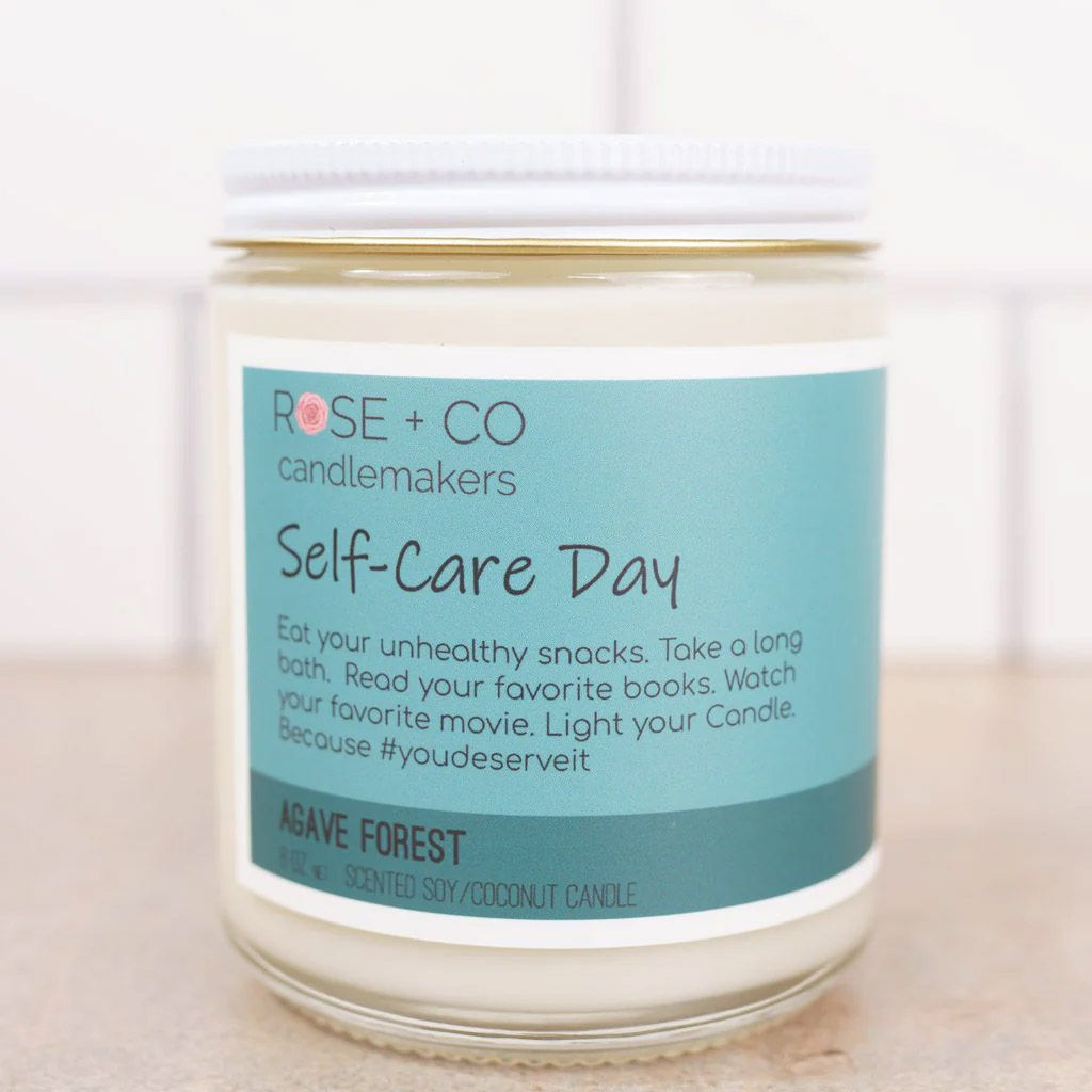 Self Care Day - 8 oz candle