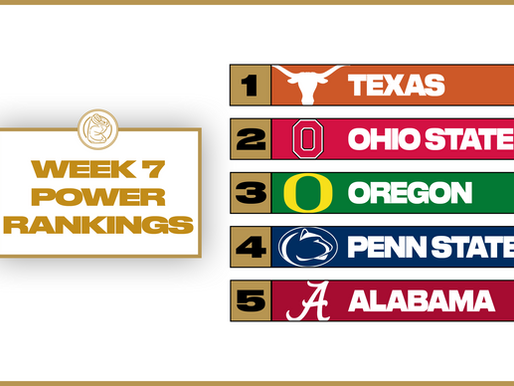 Week 7 Power Rankings