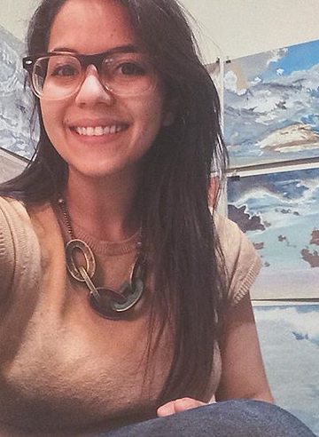 Artist Elaine Reinoso