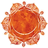 Orange Solar Plexus Chakra Design
