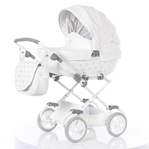 Invictus V-Doll Dolls Pram White 