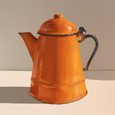Orange Teapot