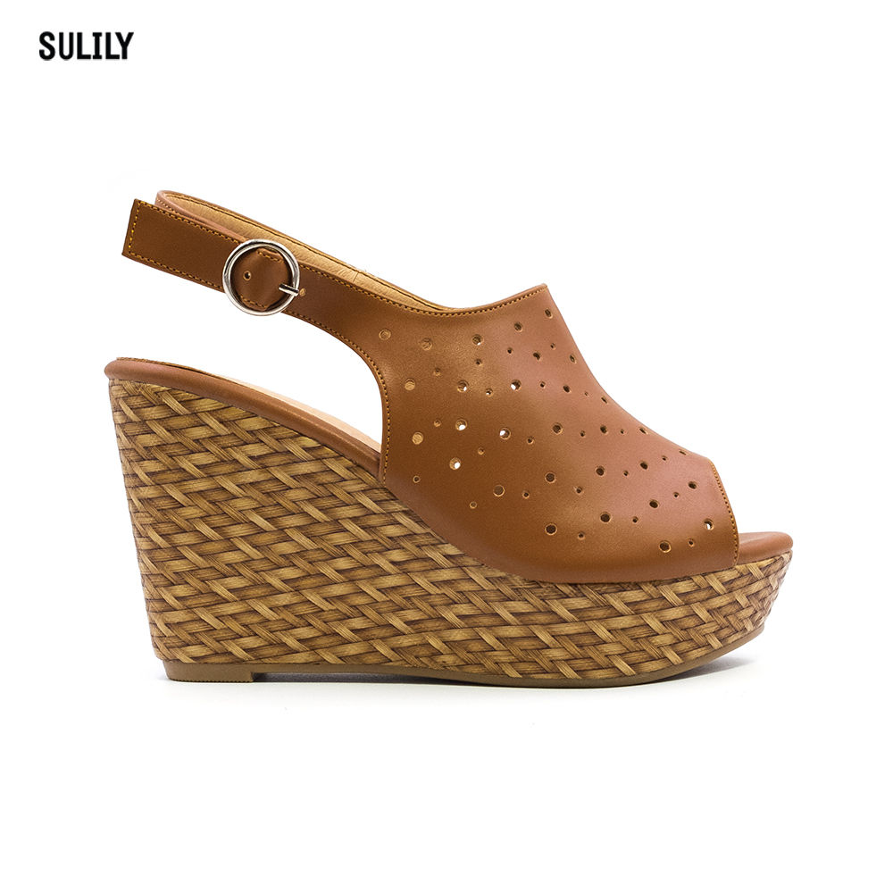 Giày Sandal Đế Xuồng Sulily