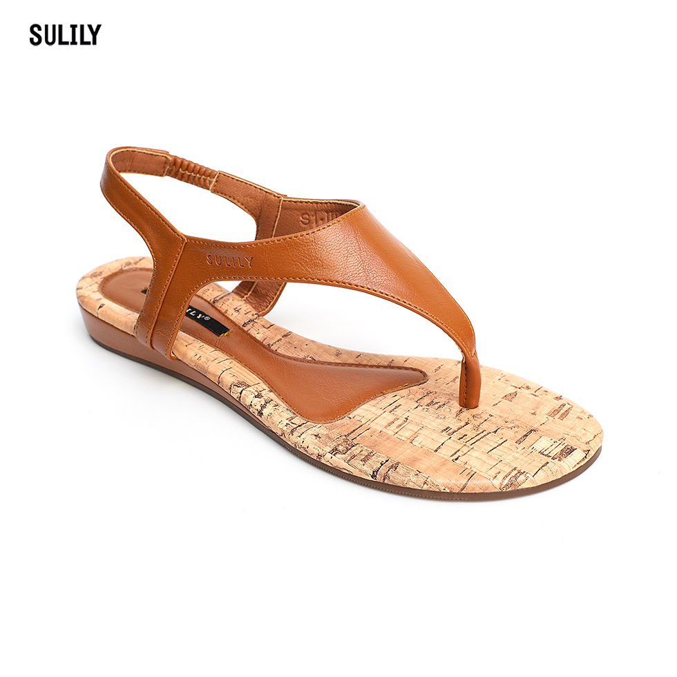 Hình thu nhỏ: Giày Sandal Xỏ Ngón Quai Thun Sulily