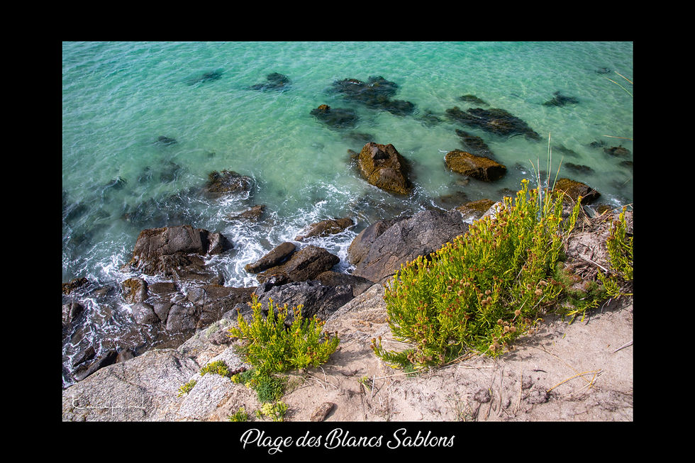 Plage des Blancs Sablons